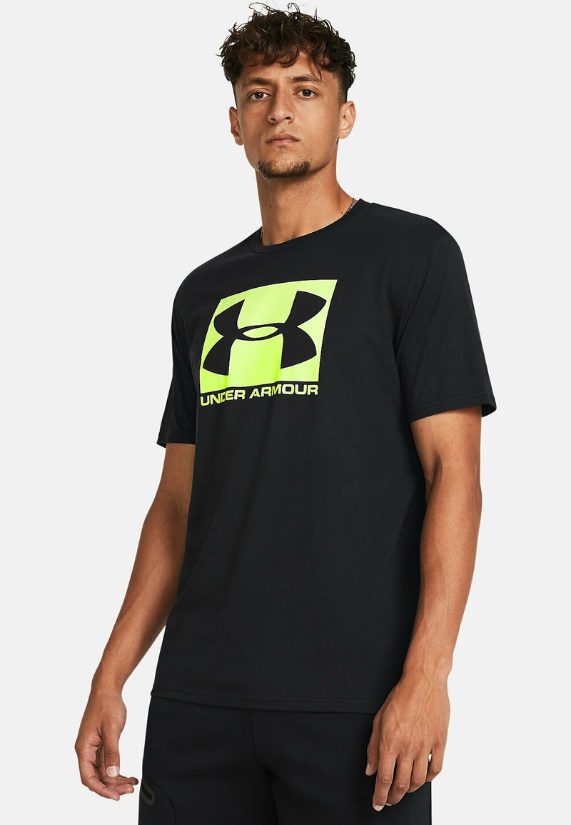 Under Armour BOXED SPORTSTYLE - Camiseta estampada - black