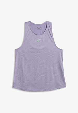 4F, 4F TOP LOOSE TRENINGOWY SZYBKOSCHNĄCY DAMSKI - FIOLETOWY S - Débardeur - violet