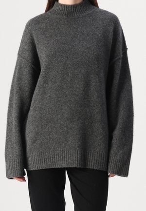 Strickpullover - black