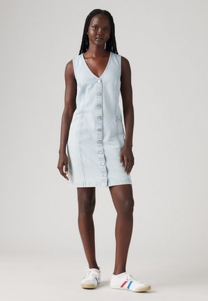 VIANNA VEST DRESS - Denim dress - never going to change