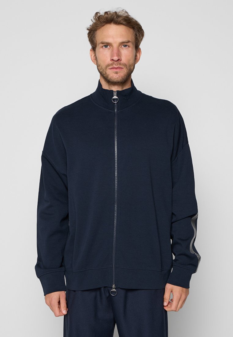 Armani Exchange Sweater met rits donkerblauw Armani Exchange Sweater met rits donkerblauw