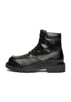 Schnürstiefelette - nero