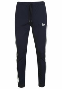 Sergio Tacchini - NEW DAMARINDO  - Pantaloni sportivi - maritime blue white Immagine in miniatura 1