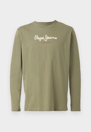Pepe Jeans EGGO LONG - Tops ar garām piedurknēm - military green