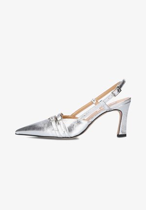 Notre-V SLINGBACKS - Classic heels - zilver