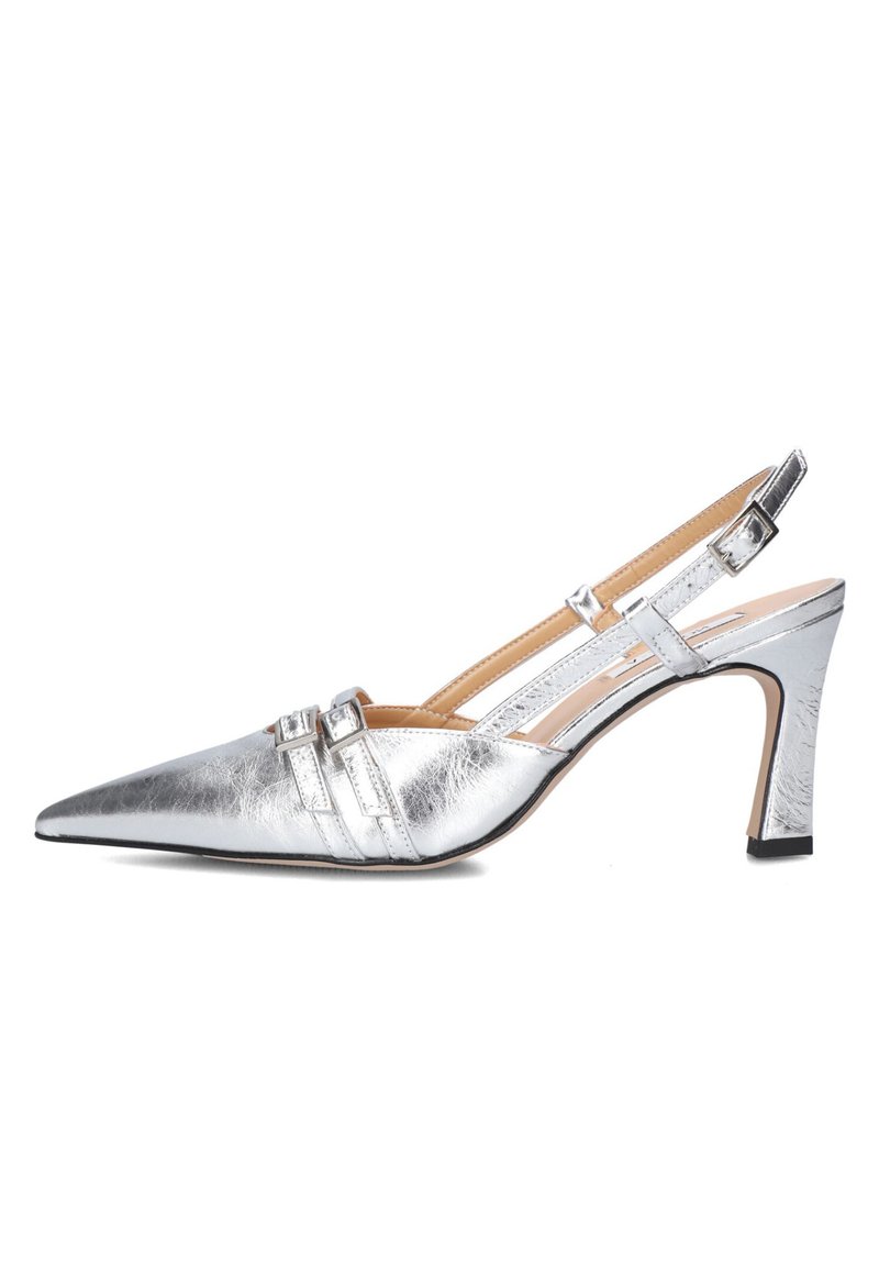 Notre-V SLINGBACKS - Klassieke pumps - zilver