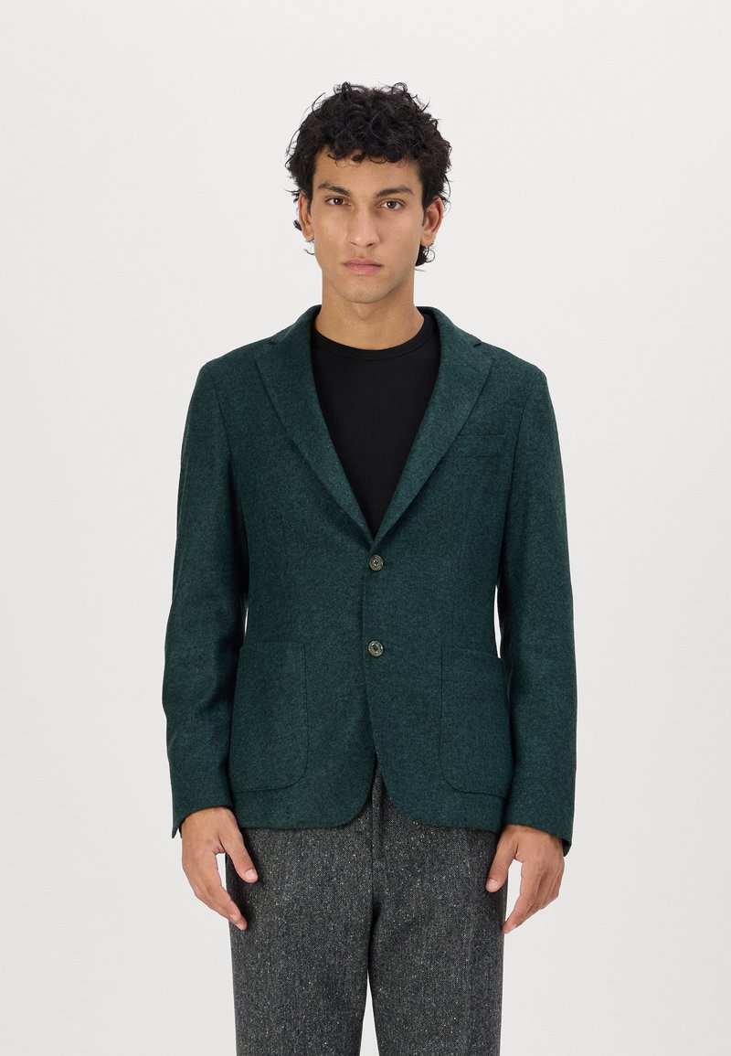 BOSS Bleiserjakk - open green