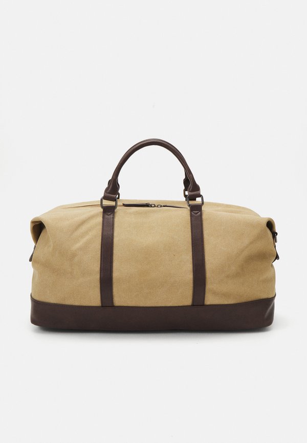 UNISEX - Weekend bag - beige