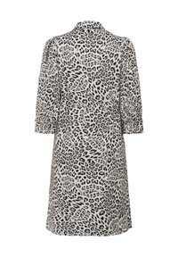 Soaked in Luxury Rochie tip cămașă - grey leopard patteren