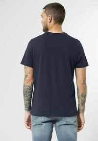 Street One MEN IN UNIFARBE - Camiseta básica - blau