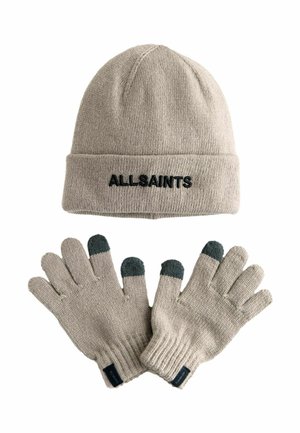 SET   - Mütze - stone