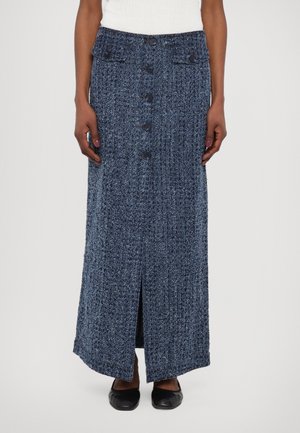 Jupe longue - blue denim
