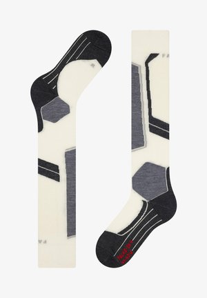 FALKE ADVANCED - Kniekousen - off white