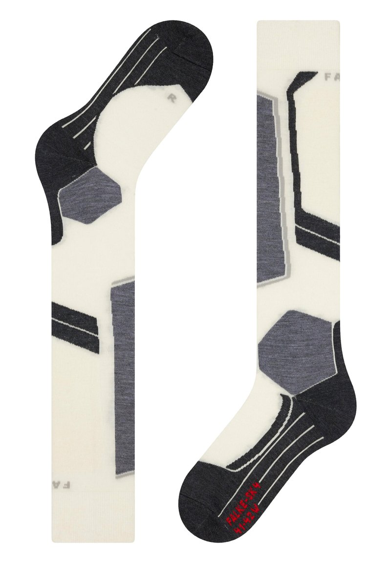 FALKE ADVANCED - Kniestrümpfe - off white