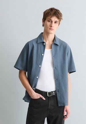 Marc O'Polo DENIM, WOVEN SHIRTS SHORTSLEEVE - Shirt - cadet blue