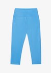 ESSENTIAL QUICK DRY CAPRI HIGH RISE LEGGINGS - Tights - blue
