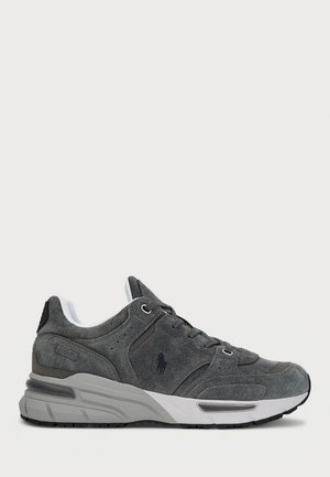 Polo Ralph Lauren TRACKSTER 250 SUEDE & NUBUCK SNEAKER - Sneaker low - grey/black