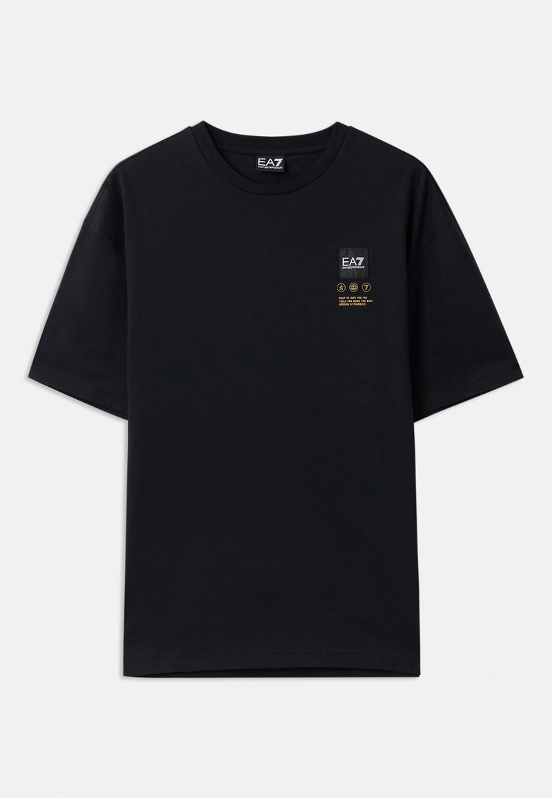 EA7 Emporio Armani T-shirt print zwart
