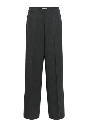 Object, OBJKAMMY MW WIDE PANTS NOOS - Trousers - black