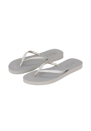 GLITTERS - Teenslippers - grey