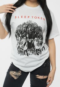 Paradiso Clothing SLEEP TOKEN THE LOVE YOU WANT BAND LOGO - Print T-shirt - white