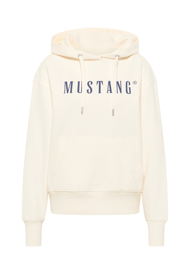 mustang Hoodie crème