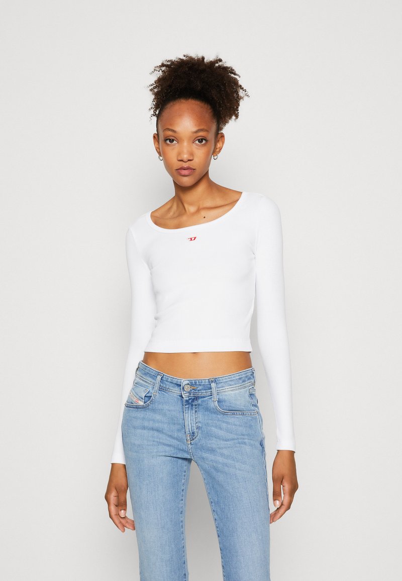 Diesel T-BALLET-D - Long sleeved top - white - Zalando.ie