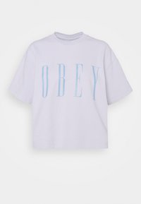 Obey Clothing Apdrukāts T-krekls - lilac hint