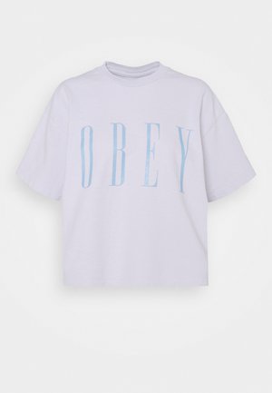 Obey Clothing T-shirts med print - lilac hint