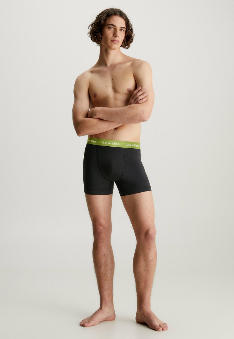 Calvin Klein Underwear STRETCH TRUNK 3 PACK Onderbroeken b w olv