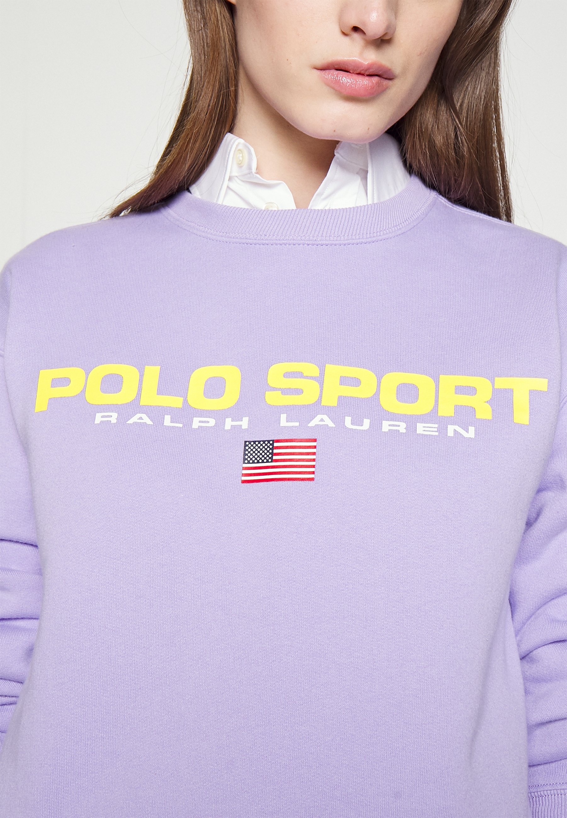Polo Ralph Lauren POLO SPORT FLEECE SWEATSHIRT - Sudadera - sky  lavender/lila - Zalando.es