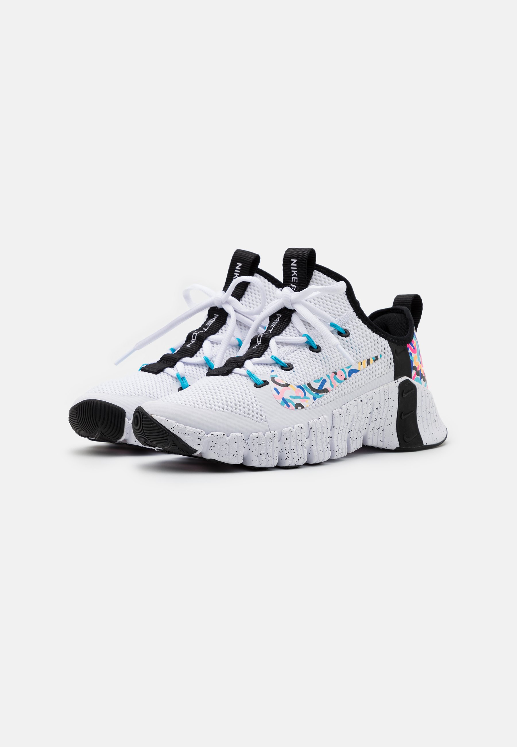 Nike Performance FREE METCON 3 - Chaussures d'entraînement et de fitness -  white/baltic blue/pink blast/black/blanc - ZALANDO.FR