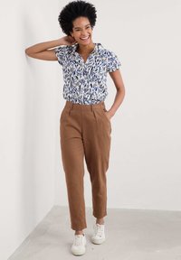 Seasalt Cornwall RUSHMAKER - Blus - blue harbour fronds chalk