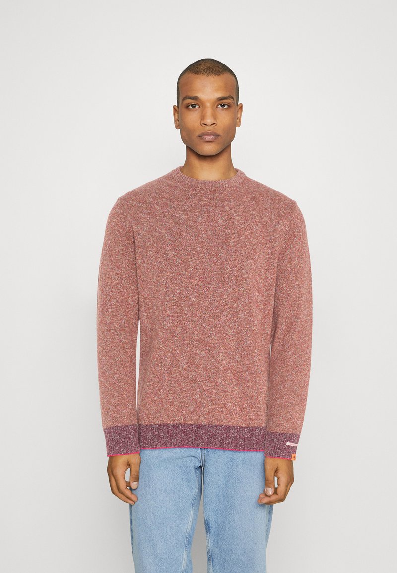 Scotch & Soda REGULAR FIT LOGO BADGE - Sudadera - Moondust/gris Oscuro