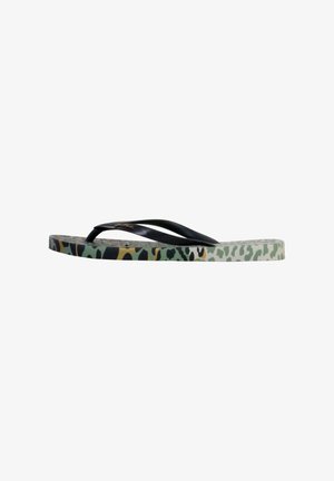 Ipanema, TONG À ENFILER IPANEMA ANIMAL PRINT VI - Sandaler m/ tåsplit - gris vert