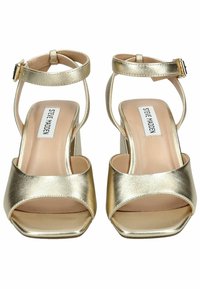Steve Madden Sandalen met hoge hak - gold leather