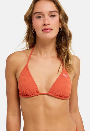 CURRENT COOLNESS TIKI TRI - Bikini top - ginger spice