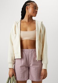 Carhartt WIP AMERICAN JACKET - Zip-up sweatshirt - natural