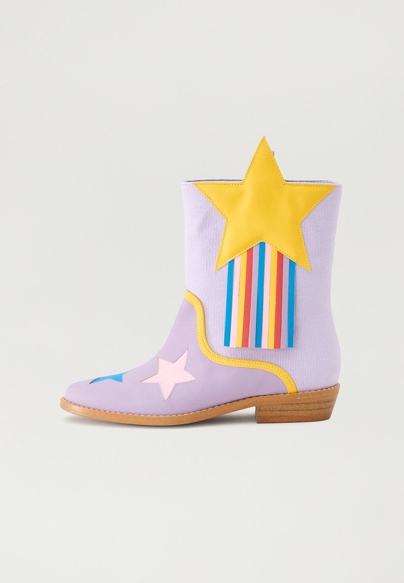 Stella McCartney Kids - Stivali texani / biker - lilac/yellow/multi-coloured, Ingrandire