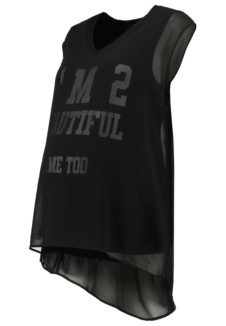 Pietro Brunelli T-shirt print zwart