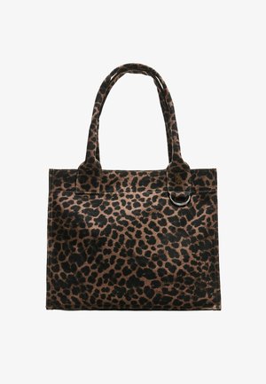 Stradivarius PRINTED - Håndtasker - dark brown