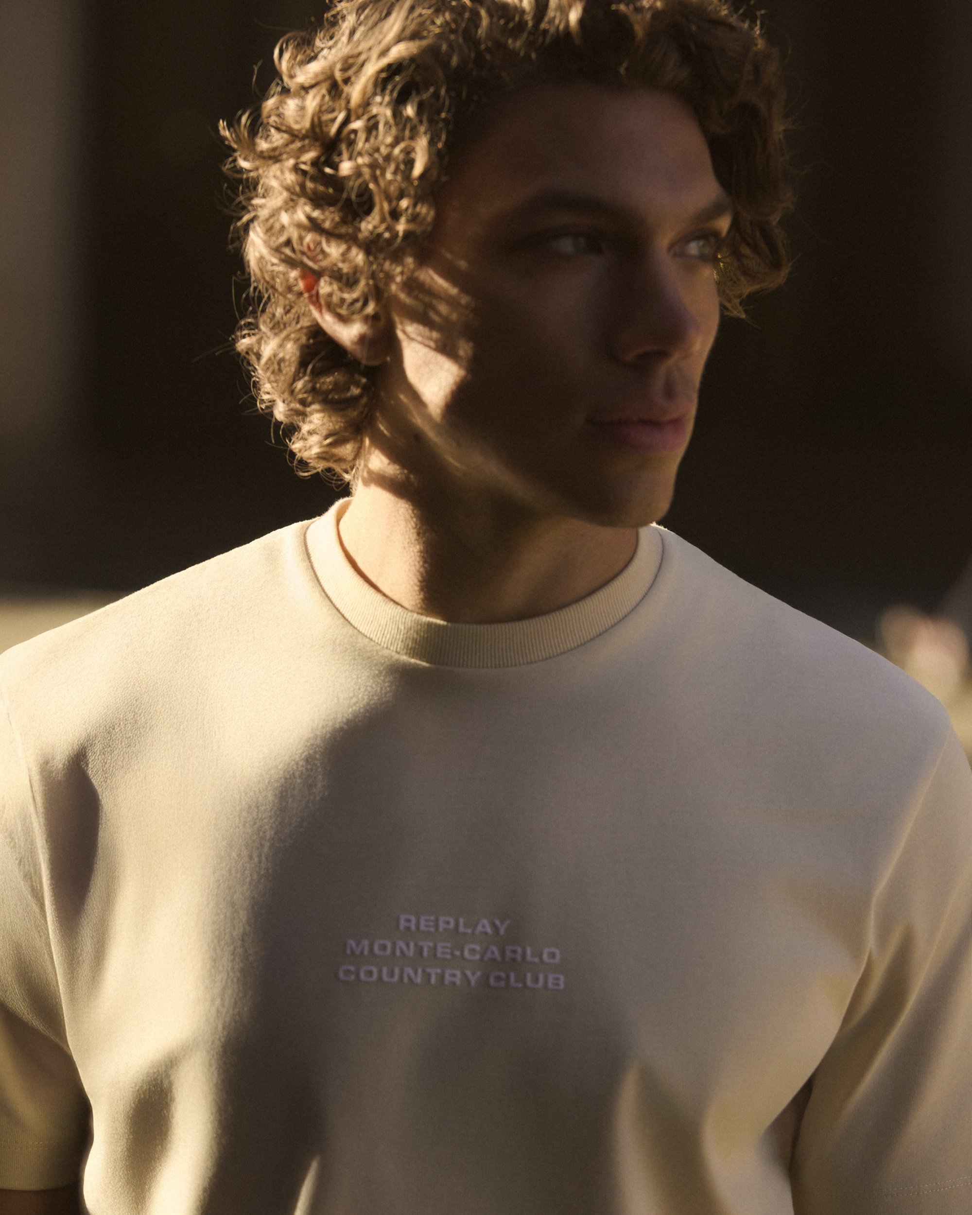 リプレイ レディース Tシャツ トップス MONTE CARLO TENNIS CLUB