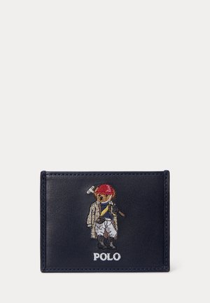 Polo Ralph Lauren POLO BEAR LEATHER CARD CASE UNISEX - Novčanik - newport navy