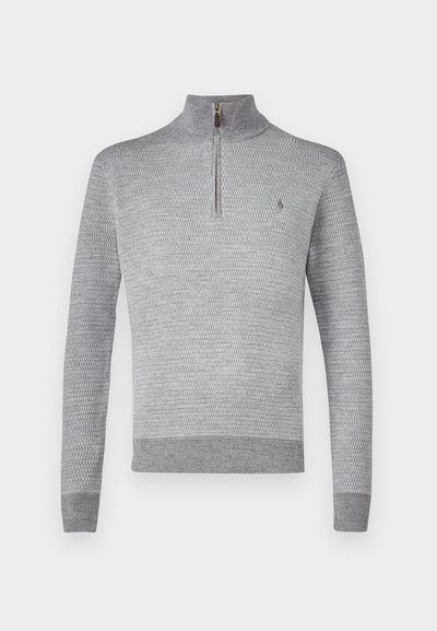 Polo Ralph Lauren LONG SLEEVED PULLOVER - Pulóver - grey combo