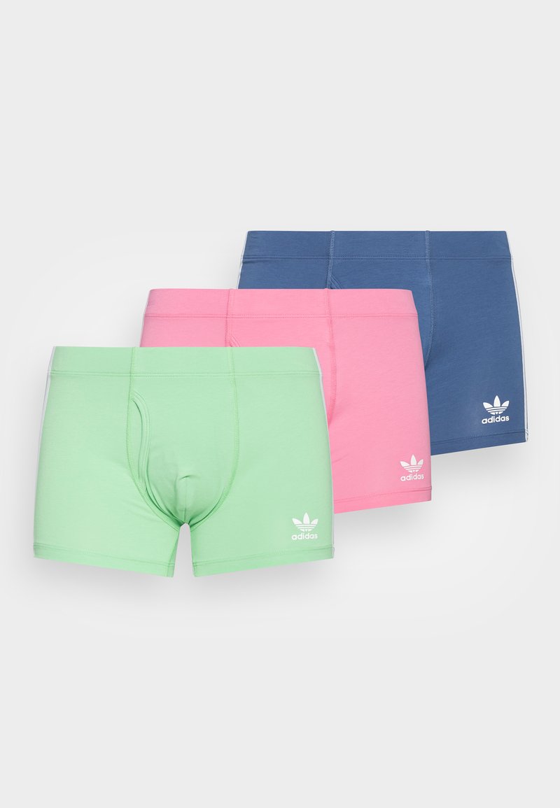 adidas Originals 3 PACK Panties sachet pink/green/blue horizon/pink Zalando.de