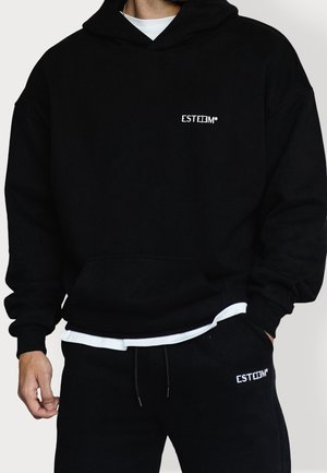 Kapuzenpullover - black