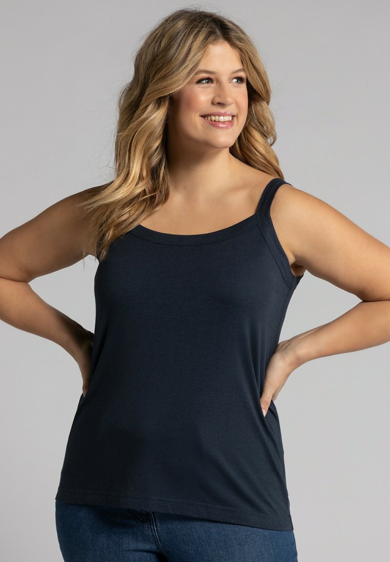 Ulla Popken Maglietta intima - bleu marine