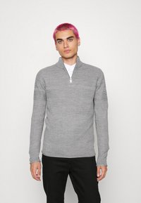 Only & Sons ONSBLADE HALF ZIP - Camisola - medium grey melange