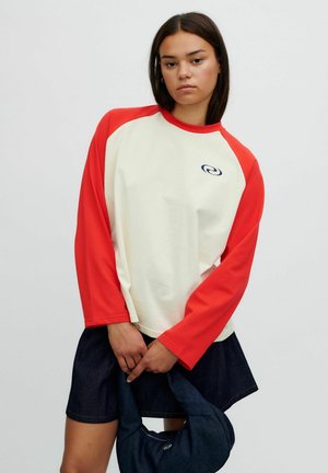 FREDDIERS TEE - Majica z dolgimi rokavi - racing red