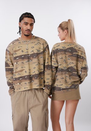 UNISEX - Pikkade varrukatega topp - beige